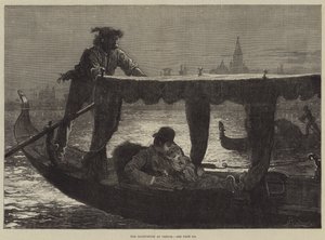 Die Flitterwochen in Venedig von Frederick Barnard