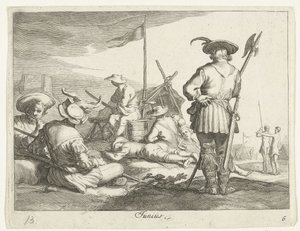 Der Monat Juni von Frederick Bloemaert