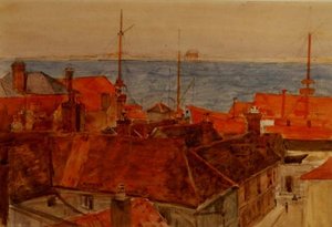 Hafen von Harwich von Frederick Brown