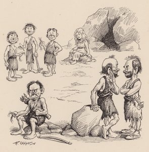 Unsere antediluvianischen Vorfahren von F. Opper: Nummer Neunzehn von Frederick Burr Opper