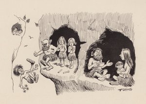 Unsere antediluvianen Vorfahren von F Opper: Nummer Neununddreißig von Frederick Burr Opper