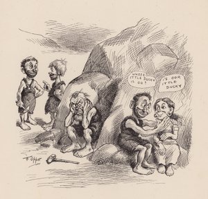 Unsere antediluvianen Vorfahren von F Opper: Nummer Einunddreißig von Frederick Burr Opper