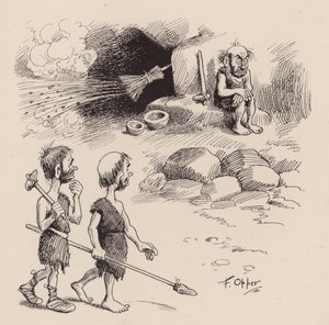 Unsere antediluvianischen Vorfahren von F. Opper: Nummer Dreiunddreißig von Frederick Burr Opper