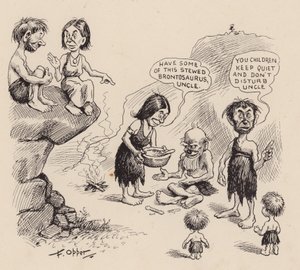 Unsere antediluvianen Vorfahren: Nummer Vierundzwanzig von Frederick Burr Opper