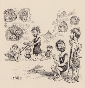 Unsere antediluvianen Vorfahren: Nummer Dreiundzwanzig von Frederick Burr Opper