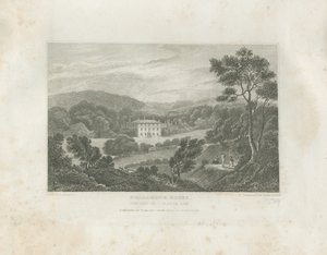 Colton - Bellamour Haus: Gravur, undatiert [ca. 1830] von Frederick Calvert