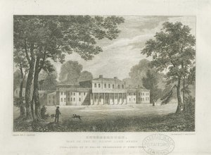 Shugborough Hall: Gravur, undatiert [ca. 1830]