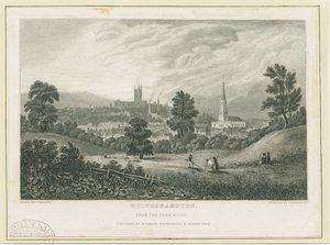 Wolverhampton - Fernansicht von der Penn Road von Frederick Calvert