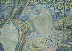 Am Ufer, ca. 1915 von Frederick Carl Frieseke