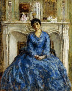 Das blaue Kleid