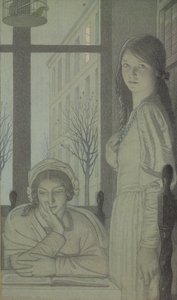 Innenraum - Abend, 1915