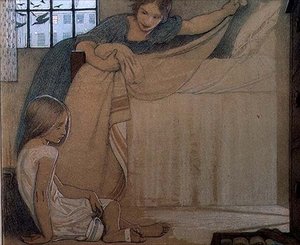 Das Findelkind von Frederick Cayley Robinson