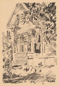 Die Dienstflagge von Frederick Childe Hassam