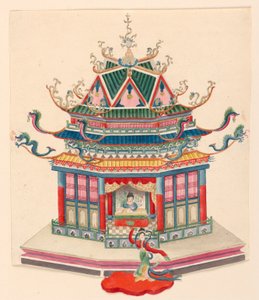 Entwurf für einen chinesischen Pavillon