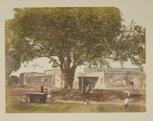 Gefängnis, Kalkutta. Fotograf: Fiebig, Frederick ca. 1851-1852 Ansichten von Kalkutta und umliegenden Bezirken.