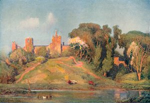 Eine alte Festung in Suffolk, ca. 1899 von Frederick George Cotman
