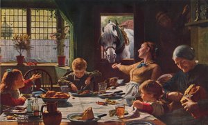 Eines der Familienmitglieder, 1880, 1938 von Frederick George Cotman