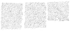 Brief von Elizabeth I., Königin von England, an James VI. von Schottland, um 1588 von Frederick George Netherclift