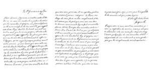 Brief von James Francis Edward Stuart dem Alten Prätendenten an den Duc de Vendome, 1710 1865 von Frederick George Netherclift