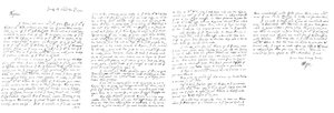Brief von Samuel Pepys an John Jackson, Esq, 1700, 1865