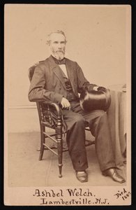Porträt von Ashbel Welch 1809-1882, vor 1882 von Frederick Gutekunst