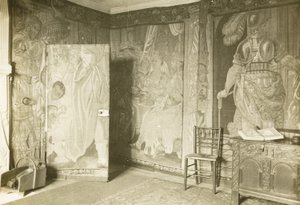 Kelmscott Manor: Im Wandteppichzimmer von Frederick H. Evans