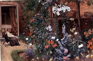 Ein Gartenrand