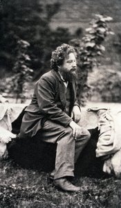 William Morris, englischer Künstler und Designer von Frederick Hollyer