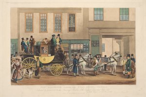 Kutschfahrt: Der Blenheim, Abfahrt vom Star Hotel, Oxford