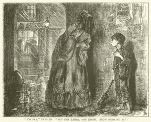 Illustration für Bleak House von Frederick L. Bernard
