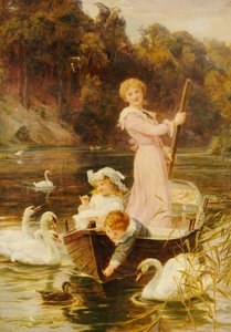 Ein Tag am Fluss von Frederick Morgan