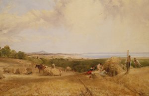 Das Erntefeld, 1846 von Frederick Richard Lee