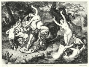 Pluto entführt Proserpina