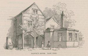 Haus von Andrew Marvel, Highgate von Frederick William Fairholt