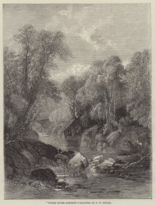 Walisische Flusslandschaft von Frederick William Hulme