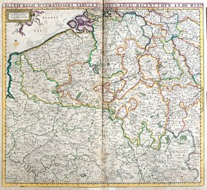 Belgien, Luxemburg, N von Frederick de Wit