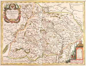 Osttschechische Republik von Frederick de Wit
