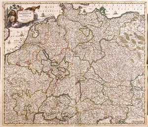 Deutschland von Frederick de Wit
