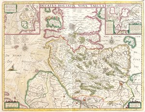 Karte des Herzogtums Holstein von Frederick de Wit