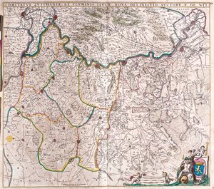 Overijssel, Gelderland, Niederlande von Frederick de Wit
