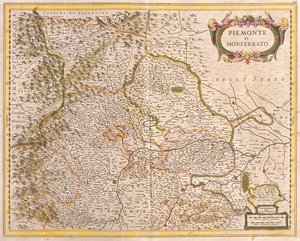 Piemont, Italien von Frederick de Wit