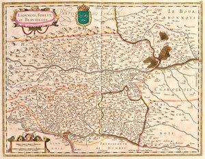 Rhône-Alpes, Frankreich von Frederick de Wit