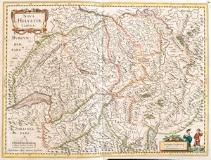Schweiz von Frederick de Wit