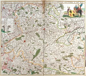 Wallonien, Nord-Pas-de-Calais, Belgien, Frankreich von Frederick de Wit