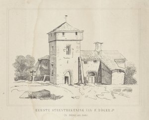 Een boerenhofstede von Frederik Böger