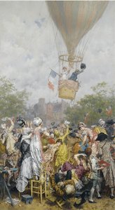 Ballonaufstieg von Frederik Hendrik Kaemmerer