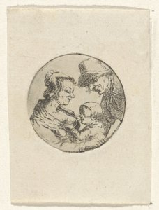 Mann und Frau mit Kind von Frederik Hendrik Weissenbruch