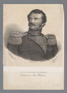 Seine Hoheit der Herzog Bernhard von Sachsen-Weimar von Frederik Lodewijk Huygens