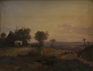 Ansicht des Bezirks bei Segeberg, Deutschland von Frederik Rohde
