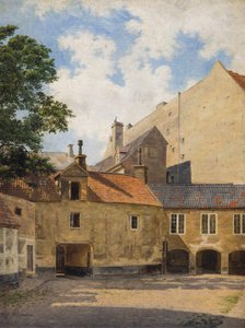 Aus dem Innenhof des Thotts Palais am Kongens Nytorv